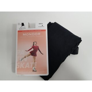 Mondor 3373 schwarz Naturals Tights Strumpfhosen Training ohne Fuss 100DEN (52) black M
