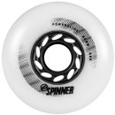 Powerslide Spinner Wheels 80mm 88A 4er Pack wei&szlig;