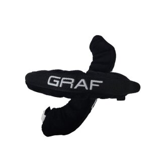 Graf Kufenschoner Stoffschoner Blade Guard black Größe S/M bis Gr. 36