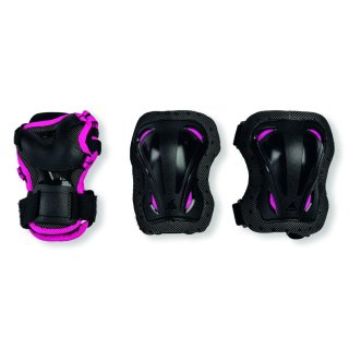 Rollerblade Skate Gear JR 3 Pack black pink