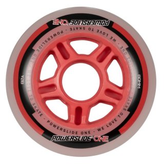 Powerslide Wheels PS One 80mm 82a Spacer and Bearings