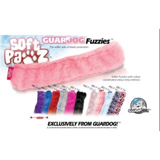 Guardog Softguards Fuzzies dark purple