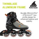 Rollerblade Sirio 90 Anthrazit Orange EU 47 / US 13