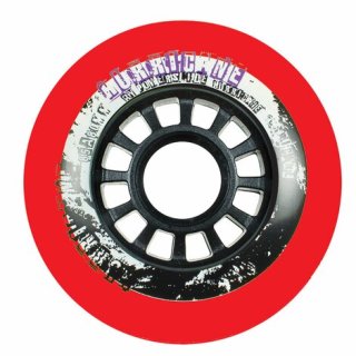 Powerslide Hurricane Wheels Red 4er Pack 76mm