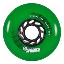 Powerslide Spinner Wheels 80mm 88A 4 pack green