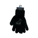 Skatersworld Handschuhe schwarz JR (Junior) ohne Strass