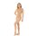 Mondor 11812 Body mit Stehkragen KR Caramel L