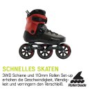 Rollerblade Twister 110 schwarz rot EU 42/42,5  US 9/9,5