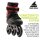 Rollerblade Twister 110 schwarz rot EU 42/42,5  US 9/9,5