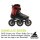 Rollerblade Twister 110 schwarz rot EU 42/42,5  US 9/9,5