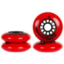 Undercover Wheels Raw 80mm 85A Red 4er Pack
