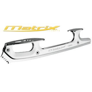 Jackson Ultima Matrix Legacy Eiskunstlaufkufe Silber 9 1/2"