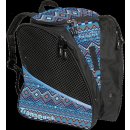 Transpack Back Pack Rucksack blue/green aztec