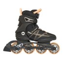 K2 Alexis 80 Boa Schwarz Orange EU 42.5 US 11