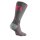 Rollerblade High Performance Socks Dark Grey Pink