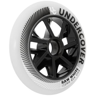 Undercover Wheels Raw 125mm 85A White 6er Pac