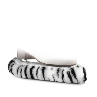 GRAF Softguards Blade Covers Fuzzy Kufenschützer Zebra S/M