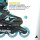 Rollerblade Microblade schwarz/hellblau EU 28-32  / US 11J-1