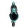 Rollerblade Microblade schwarz/hellblau EU 28-32  / US 11J-1