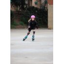 Rollerblade Microblade schwarz/hellblau EU 33-36,5  / US 2-5
