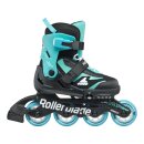 Rollerblade Microblade schwarz/hellblau EU 36,5-40,5  / US 5-8