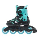 Rollerblade Microblade schwarz/hellblau EU 36,5-40,5  / US 5-8