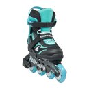 Rollerblade Microblade schwarz/hellblau EU 36,5-40,5  / US 5-8