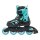 Rollerblade Microblade schwarz/hellblau EU 36,5-40,5  / US 5-8