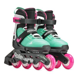 Rollerblade Microblade XT schwarz/meeresgrün EU 28-32  / US 11J-1