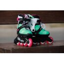 Rollerblade Microblade XT schwarz/meeresgrün EU 28-32  / US 11J-1