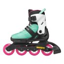 Rollerblade Microblade XT schwarz/meeresgrün EU 28-32  / US 11J-1
