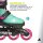 Rollerblade Microblade XT schwarz/meeresgrün EU 28-32  / US 11J-1