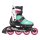 Rollerblade Microblade XT schwarz/meeresgrün EU 28-32  / US 11J-1