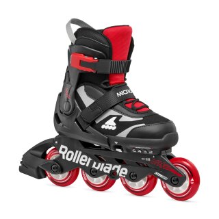 Rollerblade Microblade schwarz/rot EU 28-32  / US 11J-1