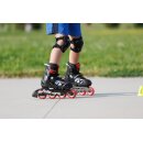 Rollerblade Microblade schwarz/rot EU 28-32  / US 11J-1