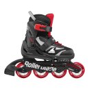 Rollerblade Microblade schwarz/rot EU 28-32  / US 11J-1