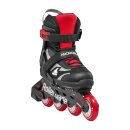 Rollerblade Microblade schwarz/rot EU 28-32  / US 11J-1
