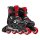 Rollerblade Microblade schwarz/rot EU 28-32  / US 11J-1