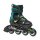 Rollerblade Microblade XT schwarz/petrol grün EU 33-36,5  / US 2-5