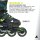 Rollerblade Microblade XT schwarz/petrol grün EU 33-36,5  / US 2-5