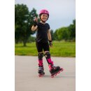 Rollerblade Microblade schwarz/rosa EU 28-32  / US 11J-1