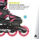 Rollerblade Microblade schwarz/rosa EU 28-32  / US 11J-1