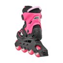 Rollerblade Microblade schwarz/rosa EU 28-32  / US 11J-1
