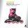 Rollerblade Microblade schwarz/rosa EU 28-32  / US 11J-1