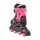 Rollerblade Microblade schwarz/rosa EU 28-32  / US 11J-1