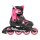 Rollerblade Microblade schwarz/rosa EU 28-32  / US 11J-1