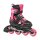 Rollerblade Microblade schwarz/rosa EU 28-32  / US 11J-1