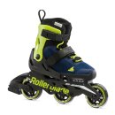 Rollerblade Microblade 3WD Royal Blau/Lime EU 36,5-40,5...