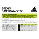 Rollerblade High Performance Socks Anthrazit/Lime